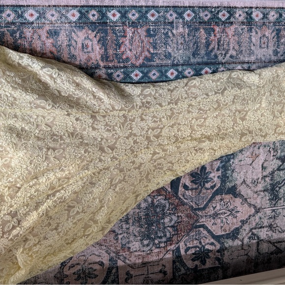 Beautiful Yellow / Nude formal Gown size 8 with a good stretch - Picture 6 of 8